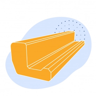 Контррельсовый уголок СП 850