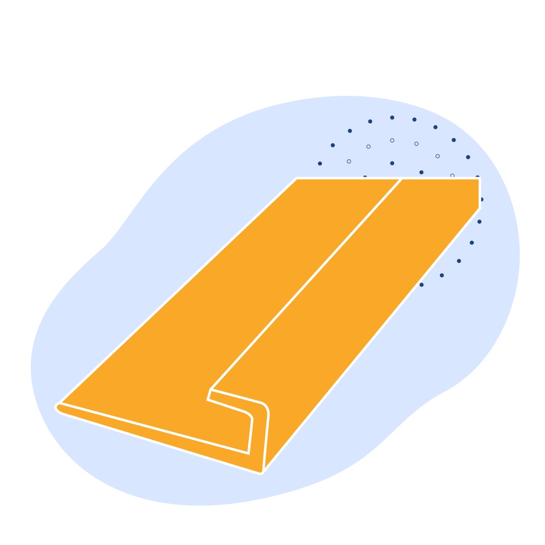 L-образный профиль стальной 32х32х3 мм СТ0 ГОСТ 8509-93