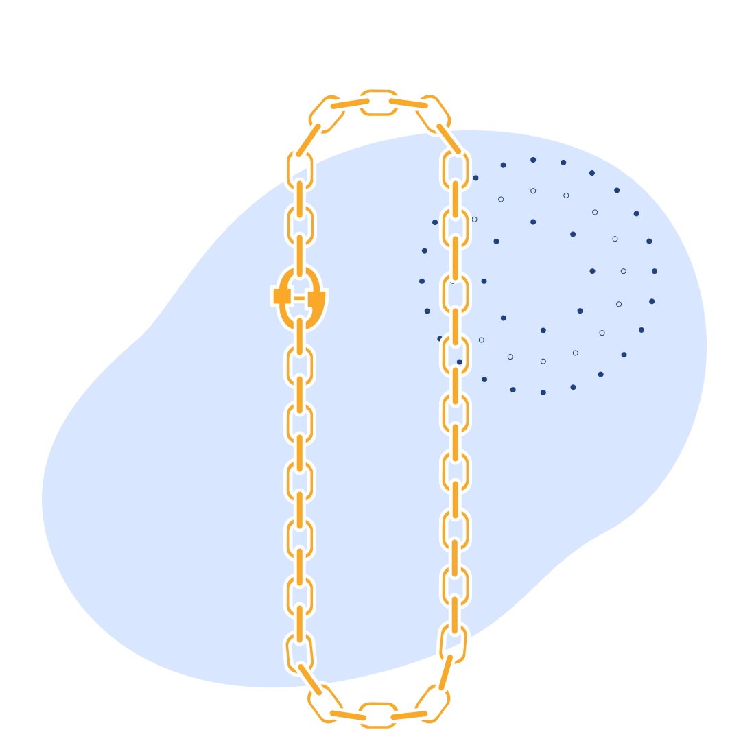 Строп цепной УСЦ 3 м 25 т