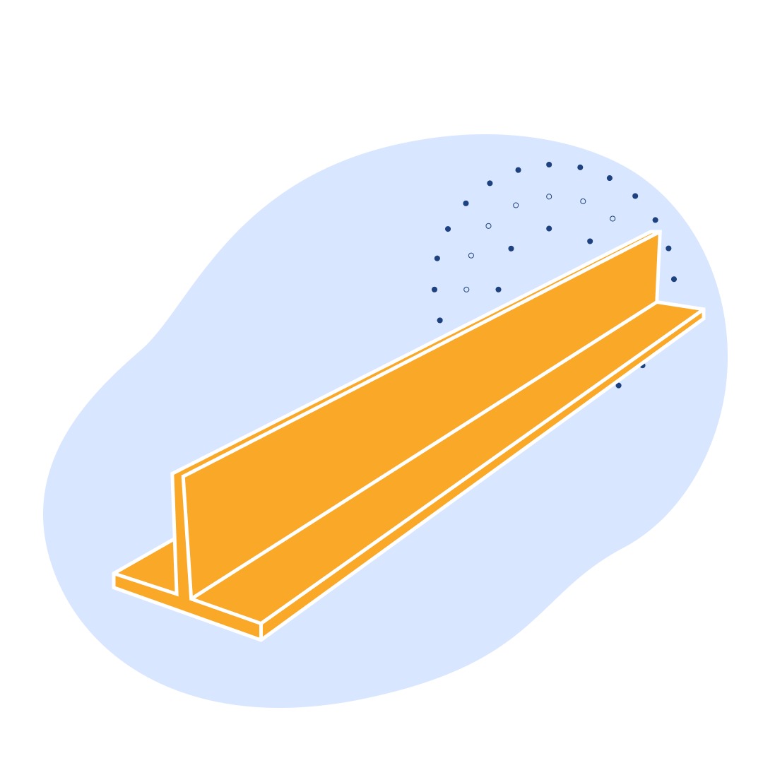 Алюминиевый профиль Т-образный 114x212x90x28 мм ВД17 ГОСТ 29296-92
