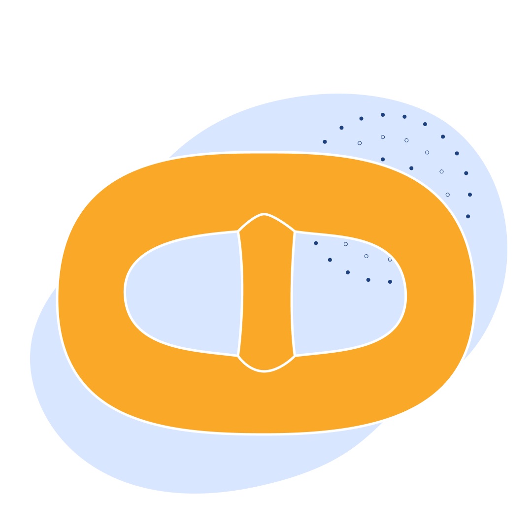 Якорное звено увеличенное с распоркой ГОСТ 228-79 42x252x168x151 мм