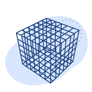 Габион матрацно-тюфячный 6х2х0.5 мм ГОСТ Р 52132-2003