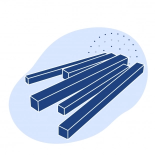 Квадрат нержавеющий 55 мм 08Х13-Ш ГОСТ 18968-73