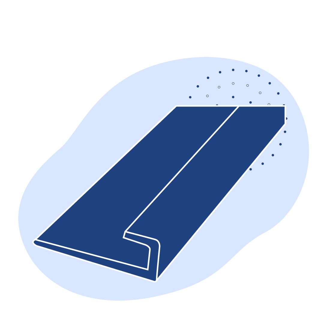 L-образный профиль стальной 32х32х3 мм СТ0 ГОСТ 8509-93